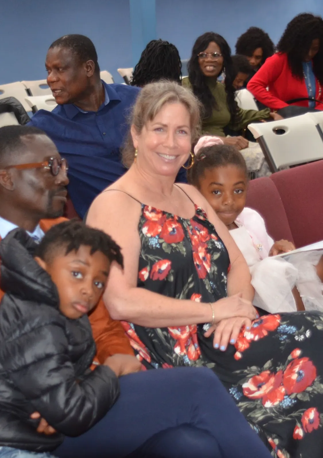 Community fellowship gathering at Blessings Ministry Church